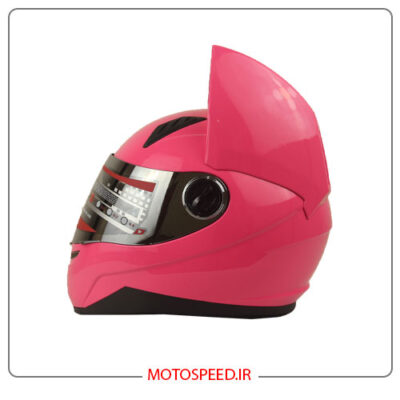 کلاه کاسکت خرگوشی صورتی