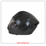 کلاه کاسکت فک ثابت کربن راپیدو  Rapido رنگ مشکی - تصویر 2