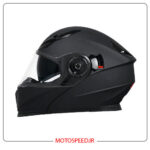 کلاه کاسکت فک متحرک ردلاین Redline مدل 939 مشکی مات