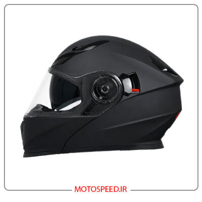 کلاه کاسکت فک متحرک ردلاین Redline مدل 939 مشکی مات
