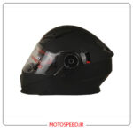 کلاه کاسکت فک متحرک ردلاین Redline مدل 939 مشکی مات - تصویر 2
