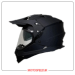کلاه کاسکت اندرو و ادونچری راپیدو Rapido رنگ مشکی مات