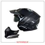 کلاه کاسکت راپیدو Rapido فک جداشونده مدل 890 رنگ WHITE-A - تصویر 2
