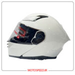 کلاه کاسکت فک متحرک ردلاین Redline کد 960 سفید