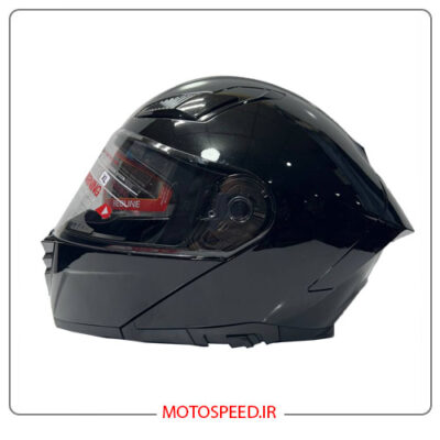 کلاه کاسکت فک متحرک ردلاین Redline کد 960 مشکی براق