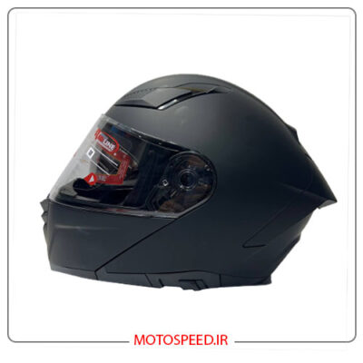 کلاه کاسکت فک متحرک ردلاین Redline کد 960 مشکی مات
