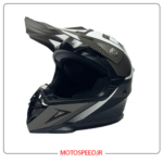 کلاه کاسکت کراسی ردلاین Redline مدل Matte Grey & Black - تصویر 2